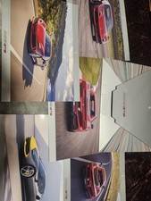 Official Ferrari 296 GTB Press Kit Portfolio Lithograph Print Set Collectible picture