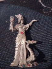 Vintage Ral Partha Pewter Figurine – 1988 Dragon Sorceress Queen (by Stefano... picture