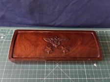 Vintage US Navy Rear Admiral Hand Made Cigar Box Haiti  picture