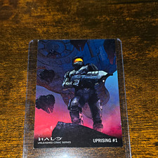 Topps Halo Unleashed Comic Series Insert #74 Master Chief “Uprising #1” picture