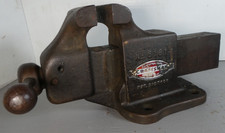 Rare Vintage Reed made Craftsman 5181 Bench Vise 4 In Jaws Heavy Duty USA picture