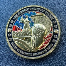 Lee County Court Operations Response Tm Florida FL Sheriff Police Challenge Coin picture