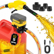 Cordless Electric Fuel Transfer Pump, Auto-Stop & Hand Trigger Nozzle picture