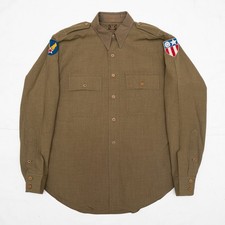 Vintage WWII 40s West Point Uniform Fabric UAA Air Force Chinstrap Button Up picture