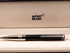 GENUINE Montblanc Starwalker Doue' Black Resin Ballpoint Pen picture