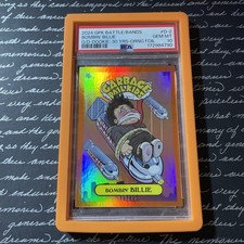2024 GPK Battle/Bands Bombin' Billie #D-2 15/25 PSA 10 POP 1 picture