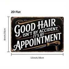 CIFbuy 1pc Vintage Barber Shop Sign 