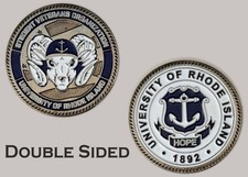 University of Rhode Island Student Veterans Organization Challenge Coin  J#9 picture