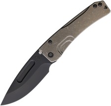 Medford Slim Midi Framelock Tumbled Titanium Folding S45VN Knife 2014PP01TM picture