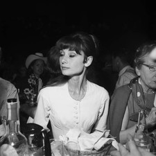 Early 1960s California Hollywood Audrey Hepburn a SHARE Charity di- Old Photo picture
