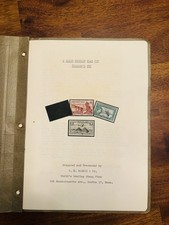 1950 Original Kellogg's PEP Stamp Premium Proposal H.E. Harris SCARCE picture