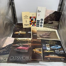 1974-1980 Oldsmobile Dealer Brochure Lot Color Chips Accessories Toronado 98 picture