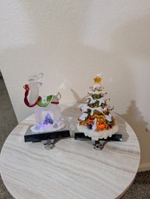 Macy's 2009 Holiday Lane Reindeer/Tree, Lighted Stocking Holders picture