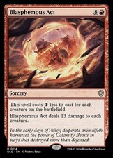 Blasphemous Act ~ Commander: Bloomburrow [ NM ] [ Magic MTG ] picture