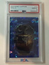 2024 Topps Chrome Disney Sapphire Wall-E PSA 10  picture
