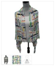 Order of the Eastern Star OES Convertible Shawl Scarf- New picture