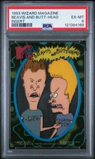 1993 Wizard Magazine BEAVIS AND BUTT-HEAD Insert Acetate Rookie MTV PSA 6 picture