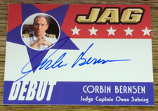 2006 TK Legacy JAG Premiere Edition D18 Corbin Bernsen Debut Autograph Thin Auto picture