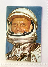 SPACE EXPLORATION: JOHN GLENN ASTRONAUT 1967 VICTORIA VEDETTEN ALBUM 2 CARD #405 picture