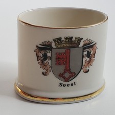 Winterling Engen Porcelain Cigarette Holder Soest Germany Coat of Arms picture