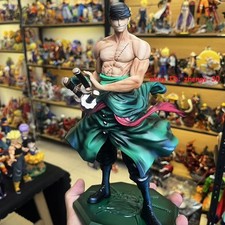 Anime Roronoa Zoro Figure GK Statue Figurine PVC Model Collectibles Toys Gift picture