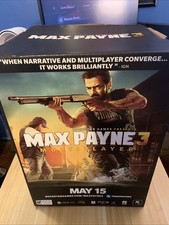 Max Payne 3 Gamestop Display Cube/Box Promo Exclusive picture