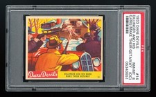 1933 R39 National Chicle Dare Devils #14 John Dillinger and his gang. PSA 8 OC picture