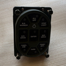 HMMWV Humvee LED Push Button Master Light Switch M998 M35A2 12484558 24V NOS picture