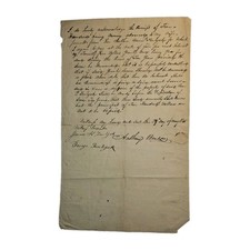 1845 TEN EYCK Family Document Marbletown NY Ulster Co Ann Keator Anthony Benson picture