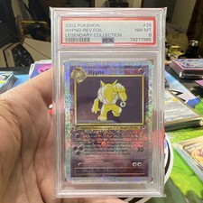 Pokémon Legendary Collection 2002 Hypno #25 Reverse Foil PSA 8 picture