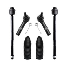 Detroit Axle - Front 6pc Tie Rods Kit for 2007-2013 Chevy Silverado 1500 GMC ... picture