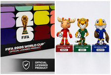 FIFA World Cup 2026 Official Mascot Figurines Set 3 Pcs 9cm Licensed Collectible picture