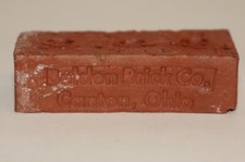 Miniature Belden Brick Salesman Sample Advertising Canton OH Antique Vintage picture