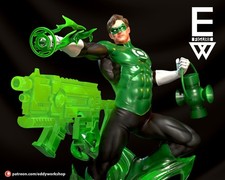 1:8 Green Lantern DC Comics Fan Art UNPAINTED High Quality Garage Kit picture
