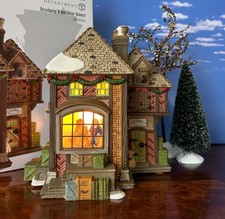 DEPT 56 Dickens FEZZIWIG'S HOLIDAY DANCE A Christmas Carol, Rare, 3D, Scrooge picture