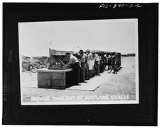 Photo:India 1942 Troops Shower Made from Airplane Crates Military Photo picture
