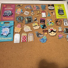 disney pin lot of 34 picture