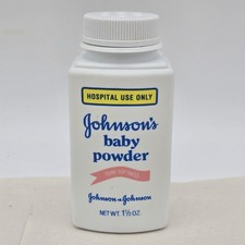Vtg Johnsons Baby Powder Hospital Use Only Package 1.5 oz Travel Size Movie Prop picture