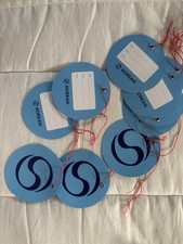20 Korean Air New Logo Paper Bag Tags Sky Team Airlines picture