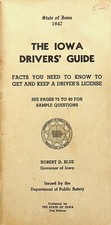 1947 Iowa Driver's Guide - E6D picture