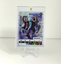 Tribes of Wondervale 1st Edition Glaciphant #112 RARE HOLO HERO Card picture