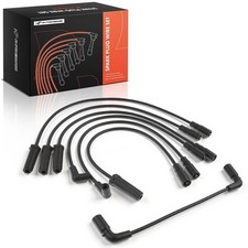 7MM Spark Plug Wires Set of 7 Compatible Chevy GMC 4.3L V6 7mm Spark Plug Wire picture