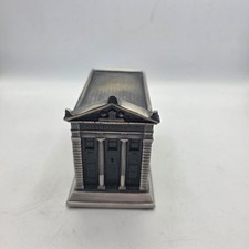 Vintage 1996 A.C. Rehberger International Bank Tampa FL Metal Building Bank picture