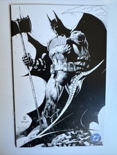 DC Comics ABSOLUTE BATMAN Jim Lee JAPANESE Black & White Cover Art NM picture
