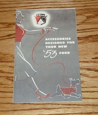 1953 Ford Car Approved Accessories Sales Brochure 53 picture