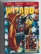 Wizard #11 SEALED 1992 Spawn McFarlane Cover Spawn Prism Card #1 Poster Image picture