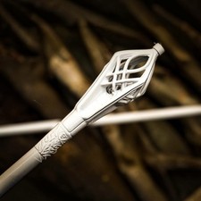 White Staff of Gandalf the Wizard from LOTR Glamdring Fantasy Christmas Gift Him picture