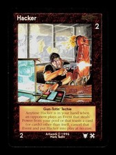 Hacker Mark Tedin ShadowFist 1996 Trading Card TC picture