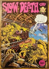 SLOW DEATH 5 RICHARD CORBIN COVER & STORY LAST GASP COMICS 1973 VINTAGE picture