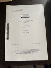 XENA Warrior Princess “Looking Death In The Eye” Shooting Script Season 5, E 18 picture